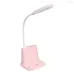 Світильник світлодіодний usb з утримувачем для телефону OPT-TOP Multifunctional desk lamp 1200mah Рожевий (1777401089)