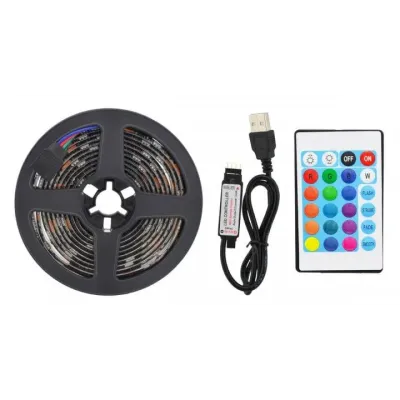 Светодиодная лента OPT-TOP RGB 5050 LED с контроллером 2 м (1828722831) Светодиодная лента OPT-TOP RGB 5050 LED с контроллером 2 м (1828722831)
