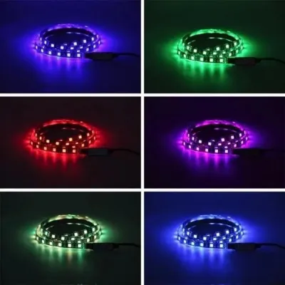 Светодиодная лента OPT-TOP RGB 5050 LED с контроллером 2 м (1828722831) Светодиодная лента OPT-TOP RGB 5050 LED с контроллером 2 м (1828722831)