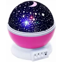 Ночник светодиодный проектор звездное небо SmartUS Star Master Pink (1832210916)