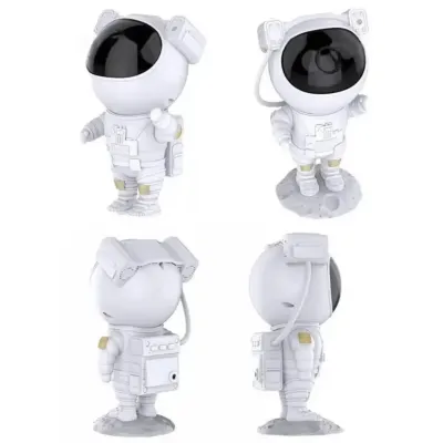 Ночник светодиодный проектор No Brand Космонавт 12x11.3x24.5 см Белый (1881173059)