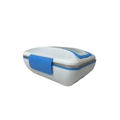 Ланч бокс для їжі з якісних преміум матеріалів Lunch Box від мережі 220 V 820 мл Синій (1937469832)