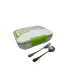 Умный электрический судочек с подогревом еды Lunch Box от сети 220 V 820 мл Зеленый (1937472004)