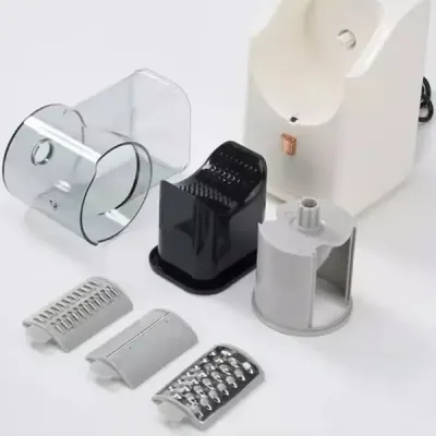 Овощерезка электрическая с барабаном и насадками 12V No Brand для кухни (2078078778)