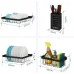Сушилка кухонная для посуды No Brand Kitchen Rack 65х32х52 см Черный (2103354319)