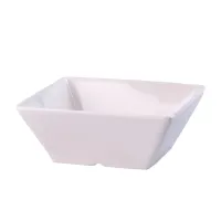 Тарелка TS Kitchen фарфоровая глубокая квадратная 16,5см (HP605)