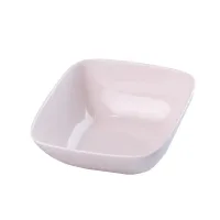 Тарелка TS Kitchen глубокая квадратная 500 мл 15см фарфоровая (HP600) Тарелка TS Kitchen глубокая квадратная 500 мл 15см фарфоровая (HP600)