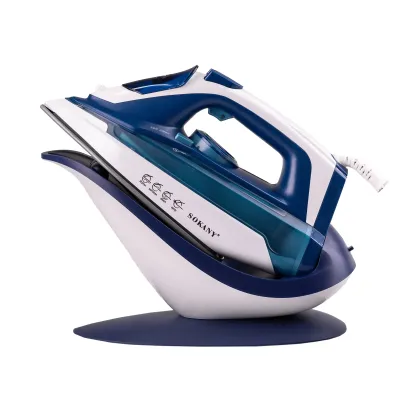 Утюг Sokany SL-2055A с тефлоновой подошвой и функцией отпаривания синий (SL2055AWBL)