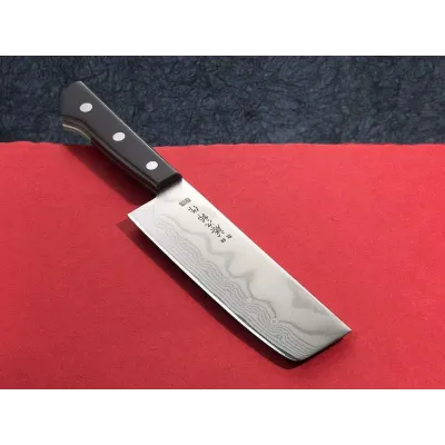 Кухонний ніж Накірі 165 мм Tojiro Basic Damascus (F-330) Кухонний ніж Накірі 165 мм Tojiro Basic Damascus (F-330)