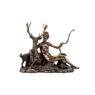 Декоративная фигурка 17см Diana with a deer Veronese