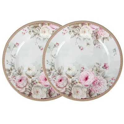 Набор тарелок из 2-х штук English rose 19 cm Lefard