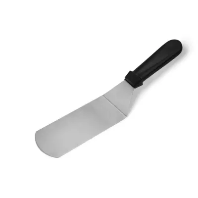 Лопатка кухонна вигнута закруглений край з нержавіючої сталі One Chef 16 см Лопатка кухонна вигнута закруглений край з нержавіючої сталі One Chef 16 см