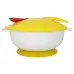 Тарілка на присосці з термоложкою та кришкою Mega Zayka MGZ-0101 (Yellow) 250 мл Тарілка на присосці з термоложкою та кришкою Mega Zayka MGZ-0101 (Yellow) 250 мл