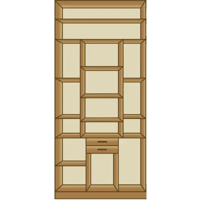Передпокій Карина (Шафа 1,0м) МАКСІ МЕБЛІ Дуб молочний (10924)