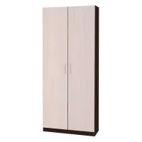 Шкаф для документов МАКСИ МЕБЕЛЬ (2 двери) тип F (700*2000*350) Венге магия/Дуб молочный (11616)