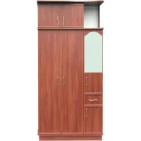 Прихожая Самира МДФ накладки декор (плюс) МАКСИ МЕБЕЛЬ Яблоня локарна (12598)