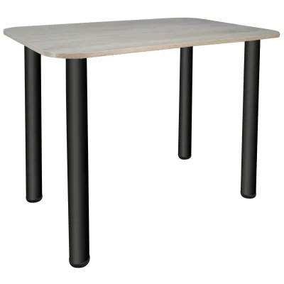 Стол кухонный Вена 1 BL high (ширина 900) МАКСИ МЕБЕЛЬ Дуб сонома (5102537)