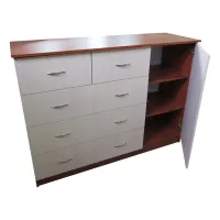 Комод Клуб (плюс) МАКСІ МЕБЛІ Яблуня локарно/Дуб сонома (5102827) Комод Клуб (плюс) МАКСІ МЕБЛІ Яблуня локарно/Дуб сонома (5102827)