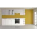 Кухня Экко Lambordia ширина 2900 МАКСИ МЕБЕЛЬ Серый/Белый гладкий (5103001)