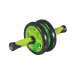 Колесо для преса подвійне PowerPlay 4327 Dual-Core Ab Wheel Чорно-зелений
