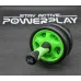 Колесо для преса подвійне PowerPlay 4327 Dual-Core Ab Wheel Чорно-зелений