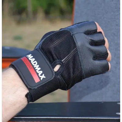 Перчатки для фитнеса MadMax MFG-269 Professional Exclusive Black L Перчатки для фитнеса MadMax MFG-269 Professional Exclusive Black L