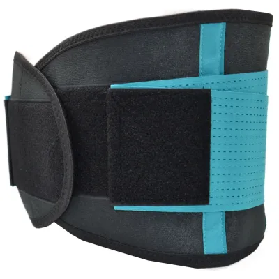Пояс компресійний MadMax MFA-277 Slimming belt Black/turquoise S Пояс компресійний MadMax MFA-277 Slimming belt Black/turquoise S