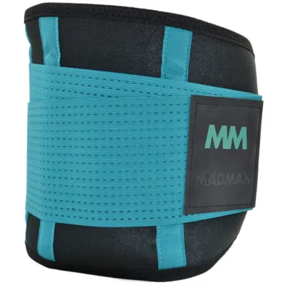Пояс компресійний MadMax MFA-277 Slimming belt Black/turquoise S Пояс компресійний MadMax MFA-277 Slimming belt Black/turquoise S