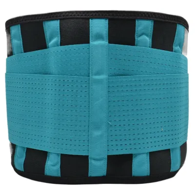 Пояс компрессионный MadMax MFA-277 Slimming belt Black/turquoise M Пояс компрессионный MadMax MFA-277 Slimming belt Black/turquoise M