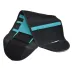 Пояс компрессионный MadMax MFA-277 Slimming belt Black/turquoise M Пояс компрессионный MadMax MFA-277 Slimming belt Black/turquoise M