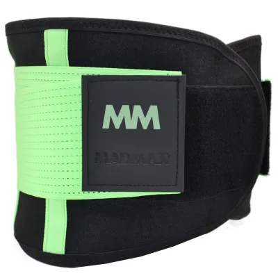 Пояс компресійний MadMax MFA-277 Slimming belt Black/neon green S Пояс компресійний MadMax MFA-277 Slimming belt Black/neon green S