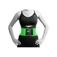 Пояс компресійний MadMax MFA-277 Slimming belt Black/neon green S Пояс компресійний MadMax MFA-277 Slimming belt Black/neon green S