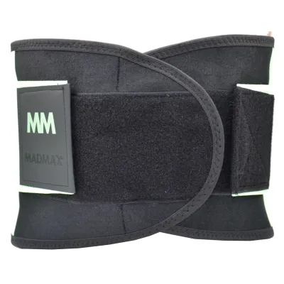 Пояс компрессионный MadMax MFA-277 Slimming belt Black/neon green M