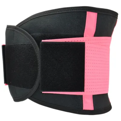 Пояс компрессионный MadMax MFA-277 Slimming belt Black/neon pink S Пояс компрессионный MadMax MFA-277 Slimming belt Black/neon pink S