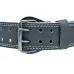 Пояс для важкої атлетики MadMax MFB-244 Sandwich шкіряний Black L