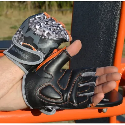 Рукавички для фітнесу MadMax MFG-831 Mti 83.1 Grey/Digital Camo L Рукавички для фітнесу MadMax MFG-831 Mti 83.1 Grey/Digital Camo L