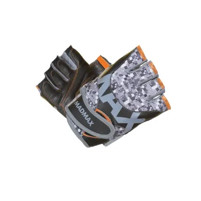 Перчатки для фитнеса MadMax MFG-831 Mti 83.1 Grey/Digital Camo L