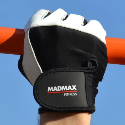 Перчатки для фитнеса MadMax MFG-444 Fitness White L Перчатки для фитнеса MadMax MFG-444 Fitness White L