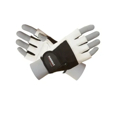 Перчатки для фитнеса MadMax MFG-444 Fitness White L