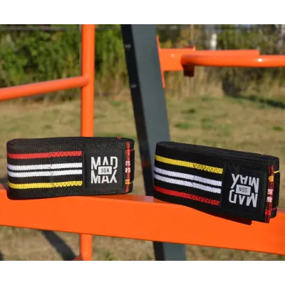 Бинти на коліна MadMax MFA-292 Knee Wraps Black Бинти на коліна MadMax MFA-292 Knee Wraps Black