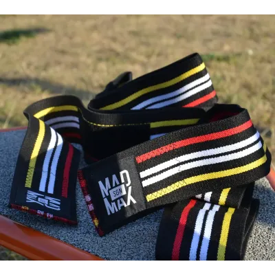 Бинти на коліна MadMax MFA-292 Knee Wraps Black Бинти на коліна MadMax MFA-292 Knee Wraps Black