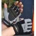 Перчатки для фитнеса MadMax MFG-871 Damasteel Grey/Black XXL