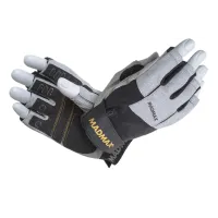 Перчатки для фитнеса MadMax MFG-871 Damasteel Grey/Black XXL