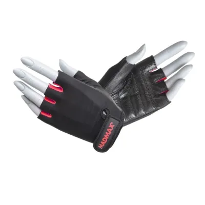 Рукавички для фітнесу MadMax MFG-251 Rainbow Rubine Red L