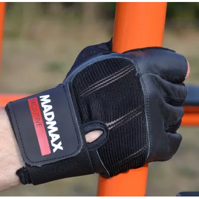 Перчатки для фитнеса MadMax MFG-269 Professional Exclusive Black S