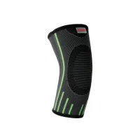Компрессионный налокотник MadMax MFA-283 3D Compressive elbow support Dark grey/Neon green S
