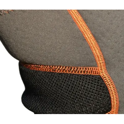 Наколінник MadMax MFA-297 Knee Support with Patella Stabilizer Dark Grey/Orange L