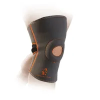 Наколінник MadMax MFA-297 Knee Support with Patella Stabilizer Dark Grey/Orange L