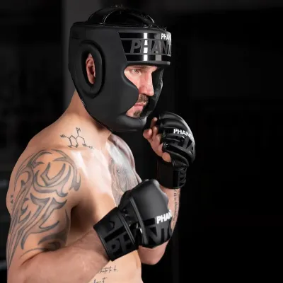 Рукавиці для ММА Phantom APEX Black S/M Рукавиці для ММА Phantom APEX Black S/M