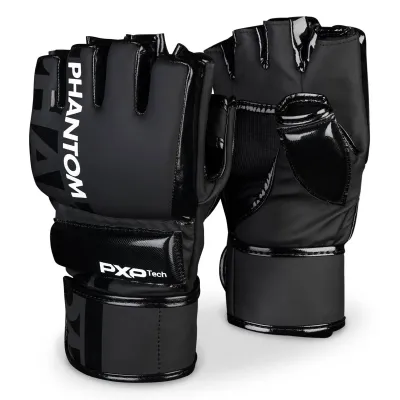 Рукавиці для ММА Phantom APEX Hybrid Black S/M